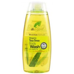 Tea Tree Body Wash
Efectivo refrescante gel antiséptico, ideal para todo tipo de
piel, especialmente para pieles irritadas. E
