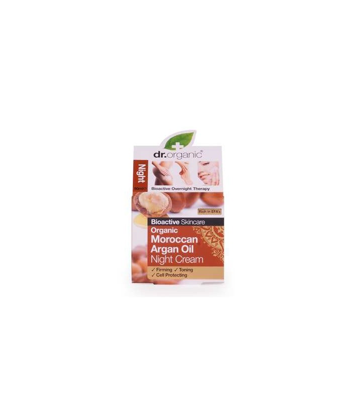 Moroccan Argán Oil Night Cream
Tratamiento bioactivo durante la noche basado en: Aceite de Argán
Orgánico y enriquecido con A