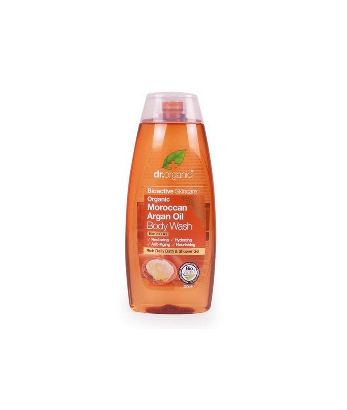Moroccan Argán Oil Body Wash
Gel de ducha de uso diario a base de aceite de Argán, hidratante, antiedad
y nutritivo. Orgánica