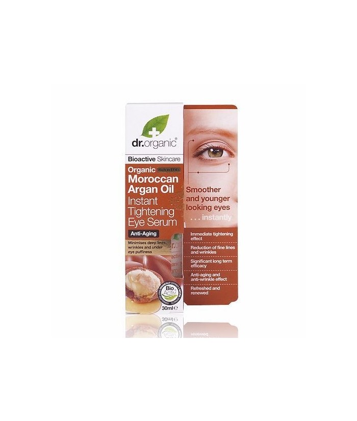 Moroccan Argán Instant Tightening Eye Serum
Suero sinérgico intensivo de ojos y antiarrugas, que minimiza las líneas
profunda