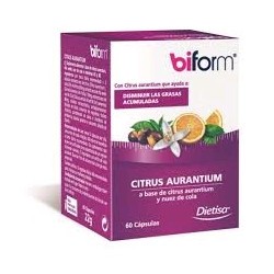 CARACTERÍSTICAS:
Complemento alimenticio a base de Citrus aurantium, nuez de cola y vitaminas B5 y B6 que ayuda a disminuir la