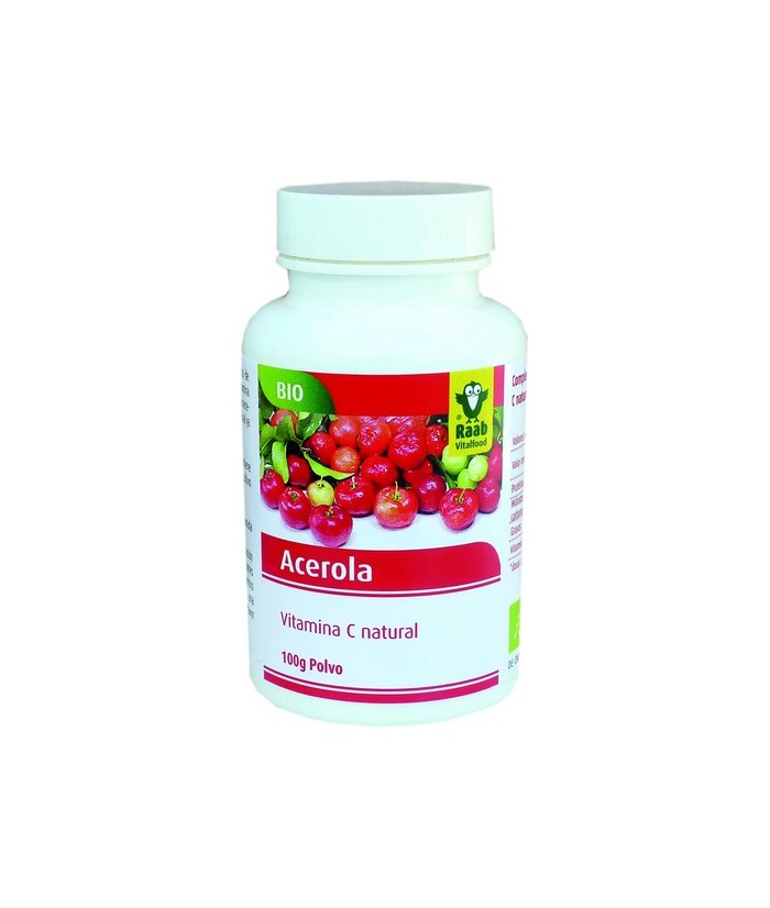 SIN GLUTEN SIN LACTOSA VEGANO
CON VITAMINA C NATURAL DE LA CEREZA ACEROLA
