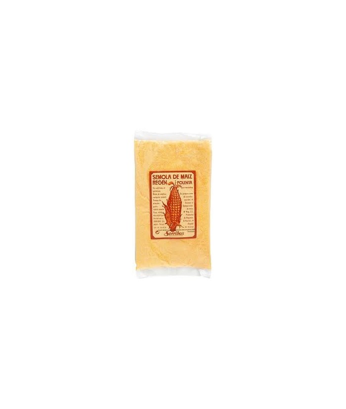La polenta puede servirse asada o frita u horneada constituyendo entonces una especie
de pan.
INGREDIENTES: Sémola maíz* (100