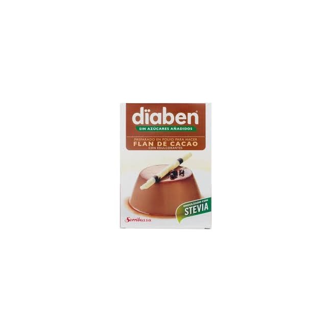 El flan Diaben es adecuado en aquellas dietas en las que se quiere suprimir el consumo de azúcar común (sacarosa).El consumo de