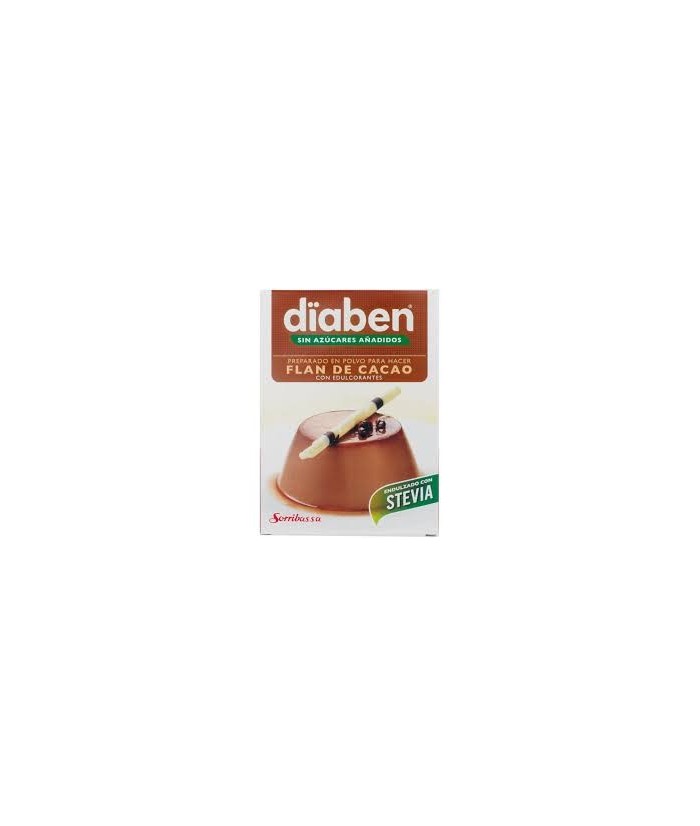 El flan Diaben es adecuado en aquellas dietas en las que se quiere suprimir el consumo de azúcar común (sacarosa).El consumo de