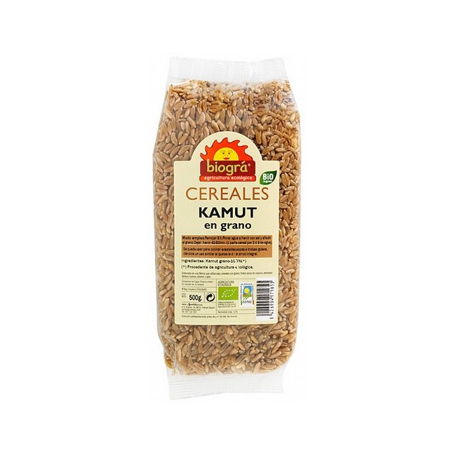 
Kamut en grano

El trigo Kamut es la variedad de trigo más antigua que se conoce y ahora está de moda ya que su riqueza en 