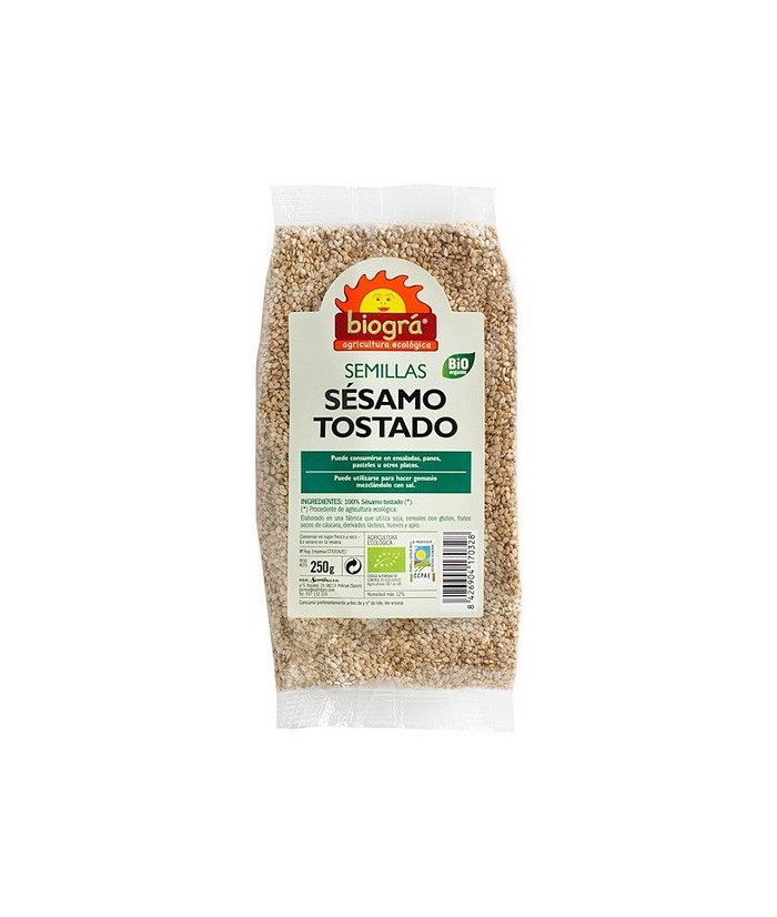BIO.SESAMO TOSTADO 250 Gr.