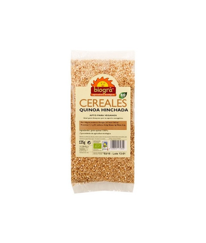 BIO.QUINOA HINCHADO 125 GRS