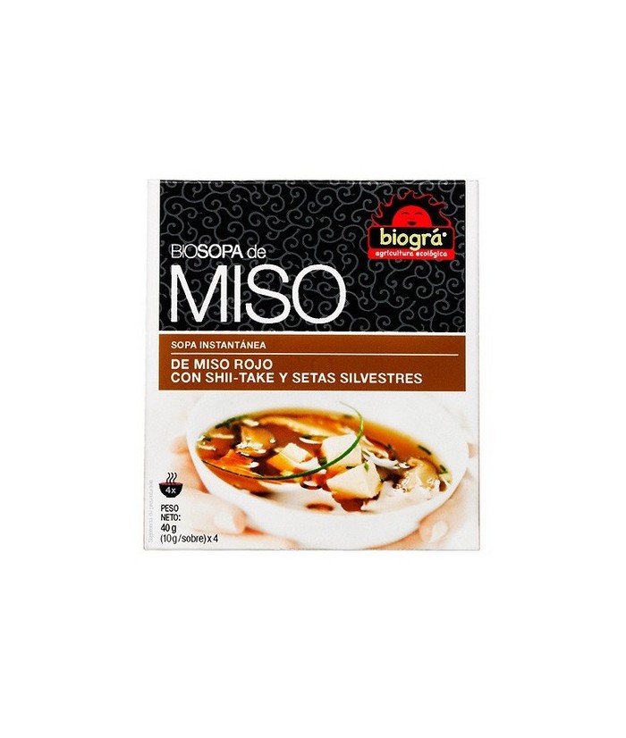 BIO.SOPA MISO "SETAS INSTANTANEAS" 40 gr