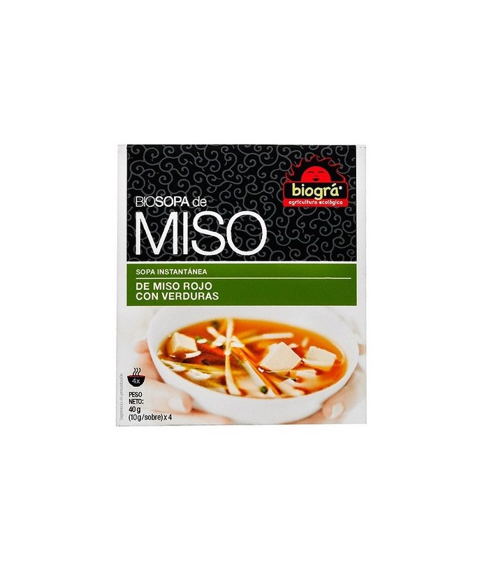 BIO.SOPA MISO "VERDURAS INSTANTANEO" 40 gr.