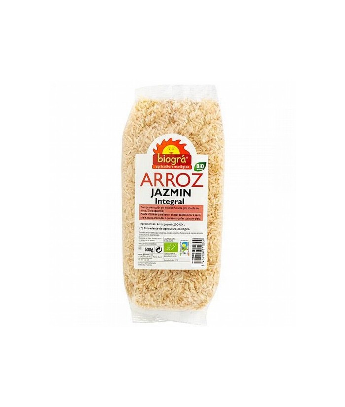 BIO.ARROZ JAZMIN INTEGRAL 500 gr