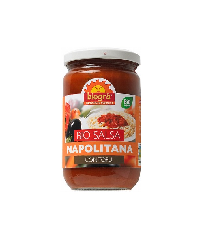 Salsa napolitana con tofu

Deliciosa salsa elaborada con ingredientes y hortalizas cultivadas con métodos ecológicos certific