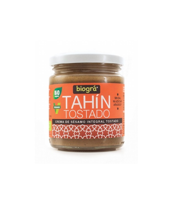 Tahín Tostado

Crema de Sésamo Integral Tostado.
El sésamo, también llamado ajonjolí, es una semilla muy utilizada en la coc