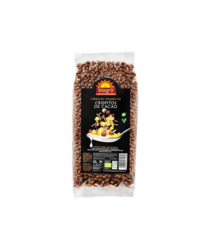 
Crispitos de Cacao

Ideal para desayunos y meriendas. Mezclar con leche, bebidas vegetales, yogurt, chocolate, etc.

 
