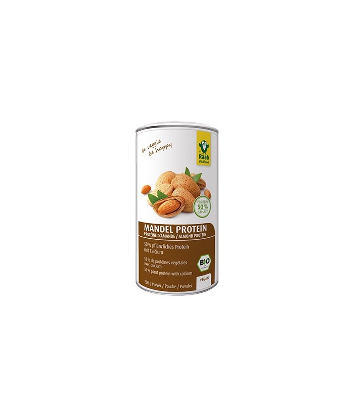 RA.PROTEINA ALMENDRAS NATURAL POLVO, BOTE 200 GRS.