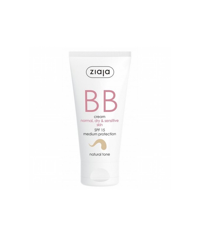 BB cream pieles normales, secas y sensibles SPF15 Tono Natural
La línea para piel normal, seca y sensible, que hidrata, regene