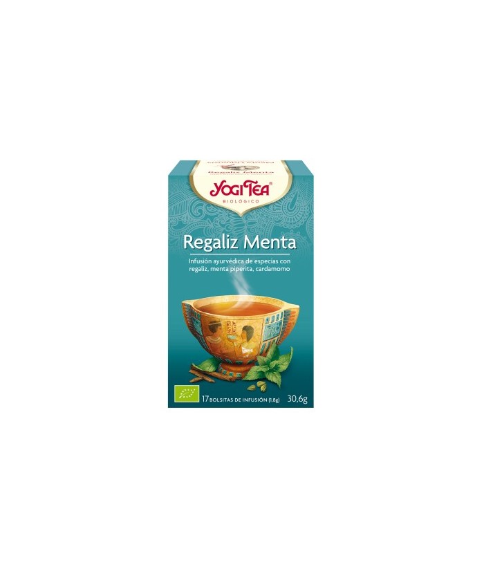 YG.YOGI TE REGALIZ Y MENTA BIO 17 sobres