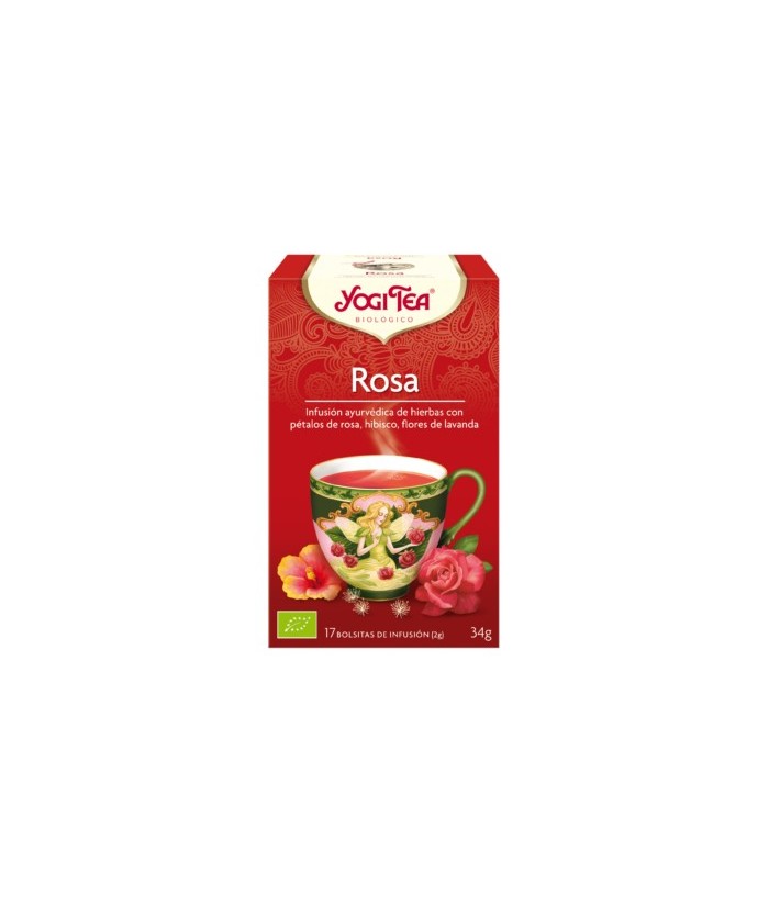YG.YOGI TE ROSA BIO 17 sobres