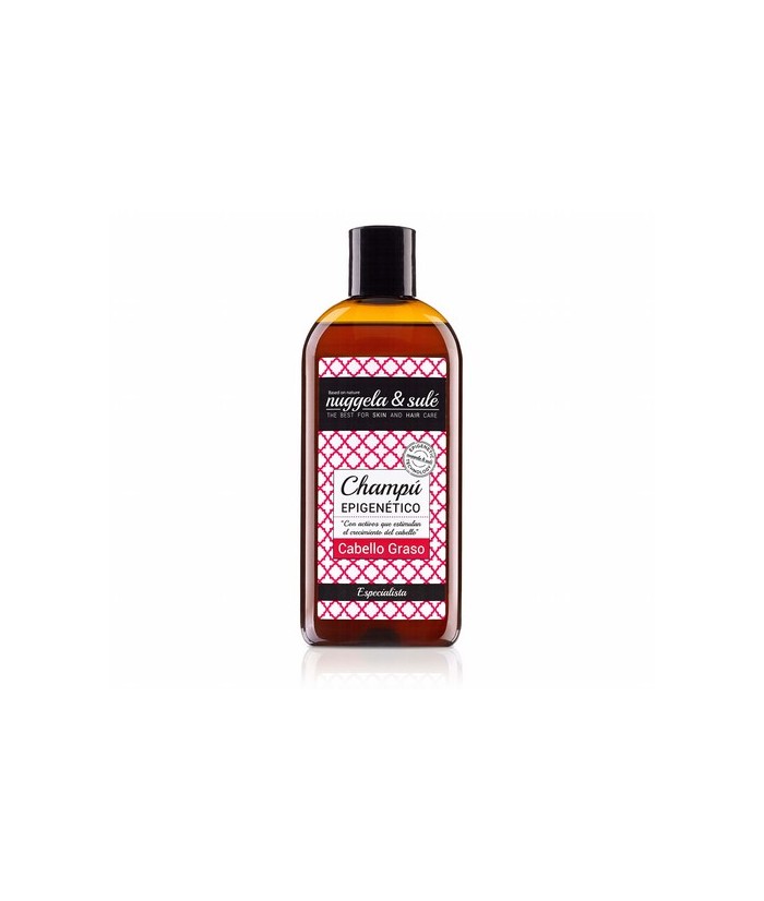 Champú Epigenético Cabello Graso 250 ml/8,45 Fl.Oz
INNOVACIÓN CAPILAR: Los Champús Epigenéticos de Nuggela & Sulé influyen en 