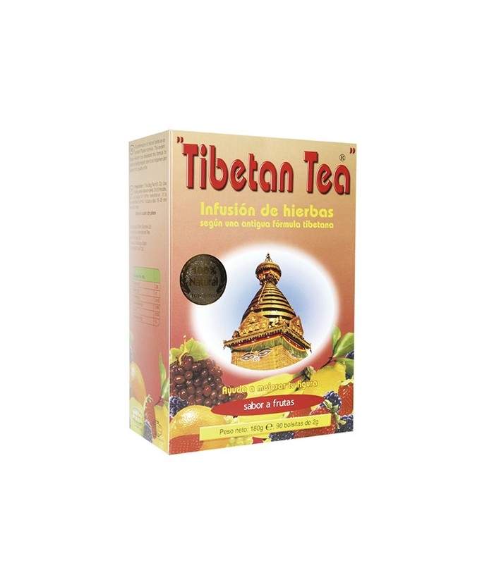DESCRIPCIÓN DEL PRODUCTO
Tibetan Tea con Sabor a Frutas Combinación de hierbas naturales, según una antigua fórmula tibetana. 
