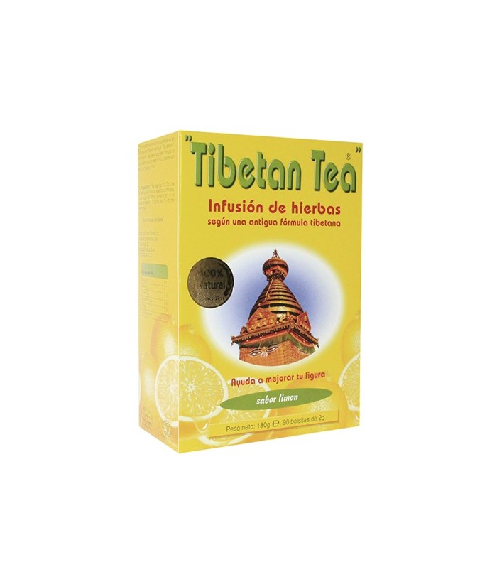 DESCRIPCIÓN DEL PRODUCTO
Tibetan Tea con Sabor a Limón Combinación de hierbas naturales, según una antigua fórmula tibetana. L