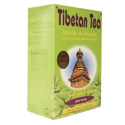 DESCRIPCIÓN DEL PRODUCTO
Tibetan Tea con Sabor a Menta Combinación de hierbas naturales, según una antigua fórmula tibetana. L