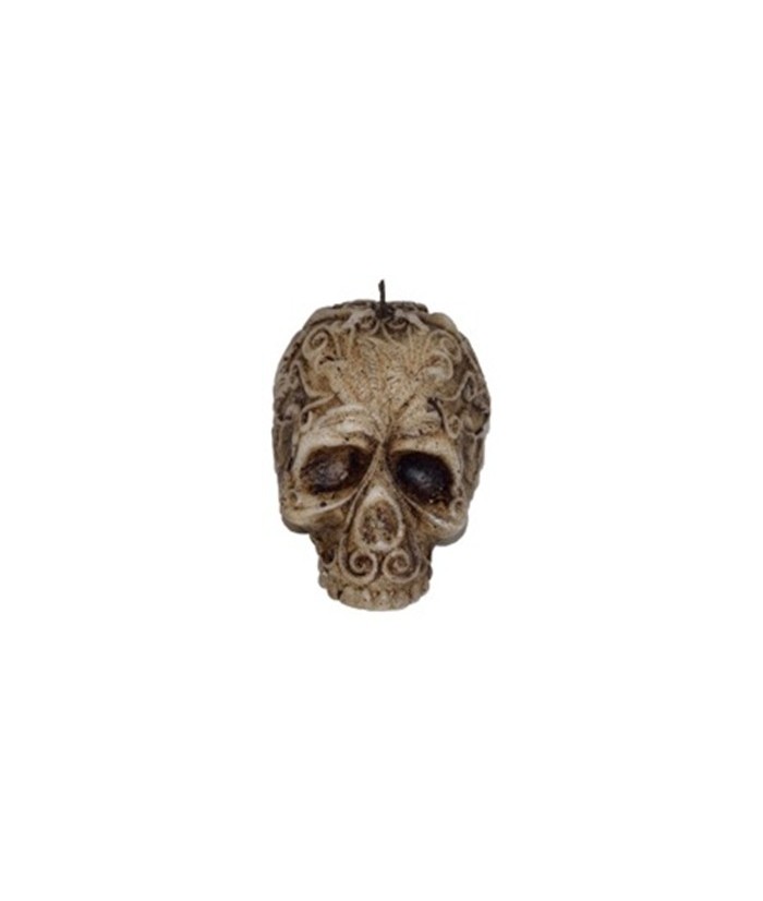 EK.VELA FIGURA CRANEO PIEDRA