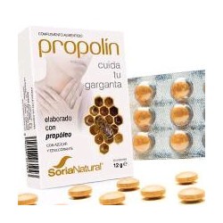 Con Propolín obtendrás una agradable sensación de suavidad y frescor en boca y garganta.

Ingredientes: Extracto de Propóleo 