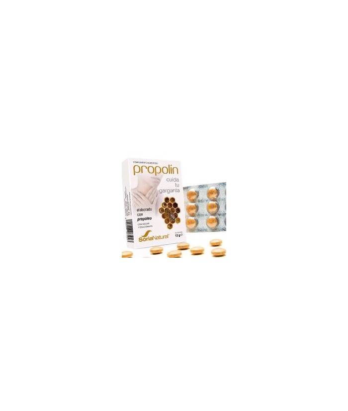 Con Propolín obtendrás una agradable sensación de suavidad y frescor en boca y garganta.

Ingredientes: Extracto de Propóleo 