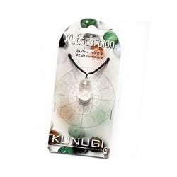 Colgante de Zodíaco de mineral natural.
Engarce en Plata.
Presentado con un cartón informativo sobre las propiedades del mine