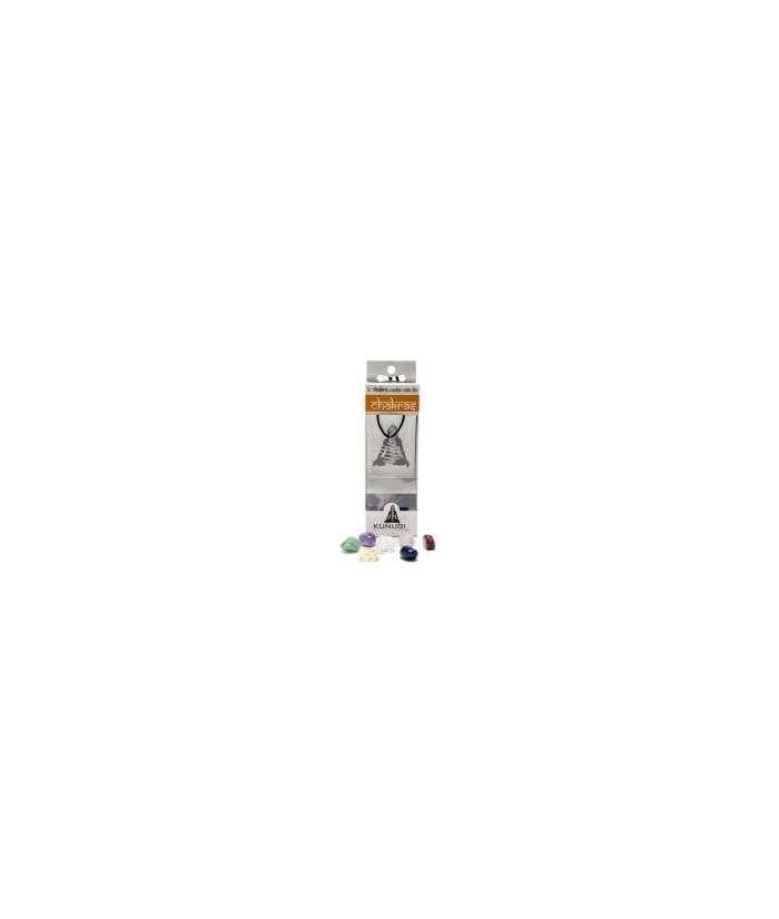 KU.COLGANTE JAULA SET CHAKRAS