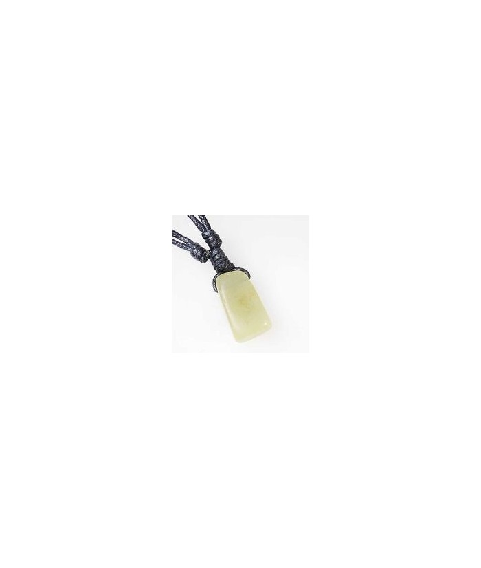 KU.COLGANTE TALISMAN JADE VERDE