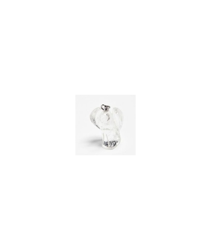 KU.COLGANTE ANGEL CRISTAL ROCA 20 mm.