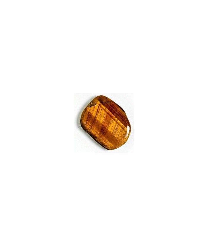 2.00 
Rodado plano para Chakra de Ojo de Tigre.

Chakra significa "rueda" en Sánscrito. Este término se utiliza para denomi