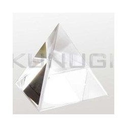 Pirámide de Cristal 80 x 80 mm.