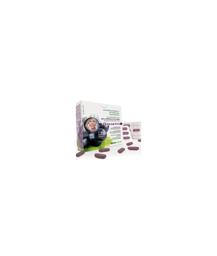 Antienvejecimiento. Antioxidante.

Jugo deshidratado de la piel y semillas de uvas negras (9 mg de trans Resveratrol/comp) Co