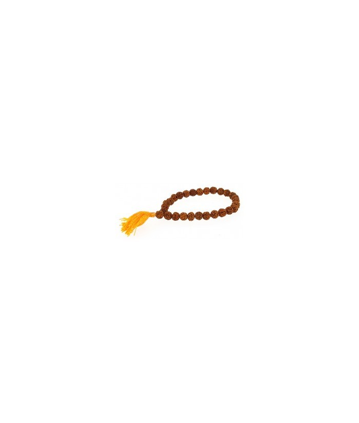 Pulsera-mala de rudraksha
24 cuentas de 8mm. Semillas de Rudraksha.
Made in : Nepal
Mala en sánscrito significa guirnalda de