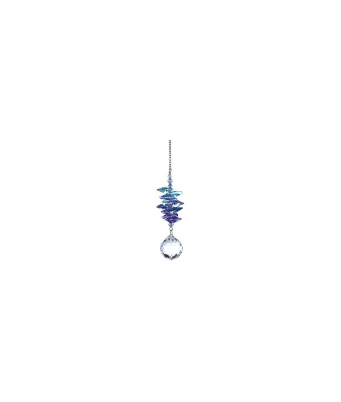 CÓDIGO: CR03
Cristal austriaco, altura de los cristales 7,5cm, Ø de la bola 2cm, cadena de metal
Medidas : 12 cm
Esta cascad