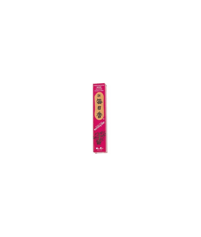 Cantidad : 50 barritas
Duración : 30 minutos
Fragancia : Rosa
La rosa es la reina del perfume. Su aroma produce sensación de