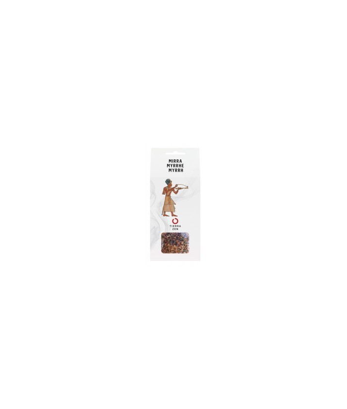 Bolsa de 30 g y un carbón
Resina de un árbol que crece en el sur de Arabia y el este de África. Se usa para purificar y limpia