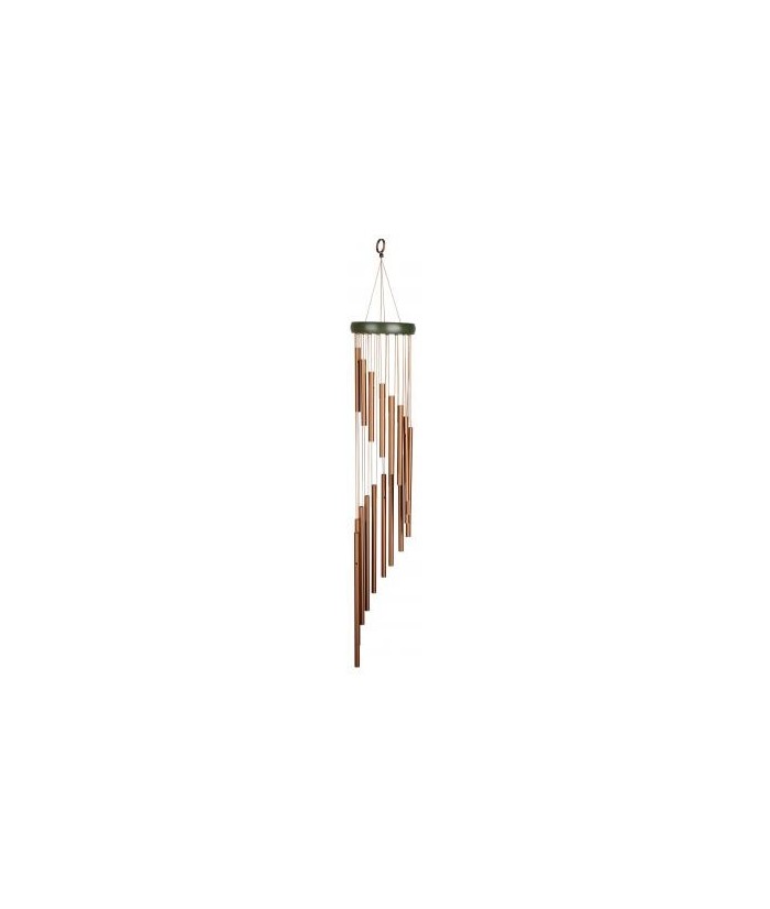 La forma en espiral de este carillón lo convierte en un regalo muy original. Crea con el viento una bonita cascada de sonidos q