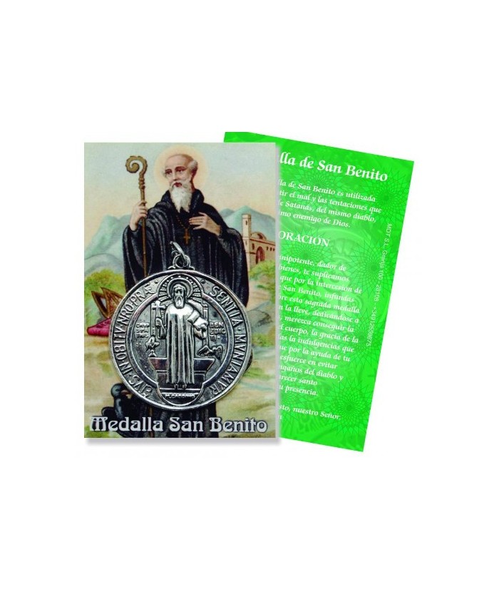 Medalla de San Benito

La medalla de San Benito es utilizada para combatir el mal y

las tentaciones que provienen de Satan