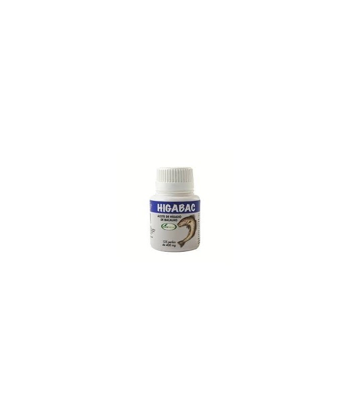 SR.HIGADO BACALAO HIGABAC 125 PERLAS 400 Mg.