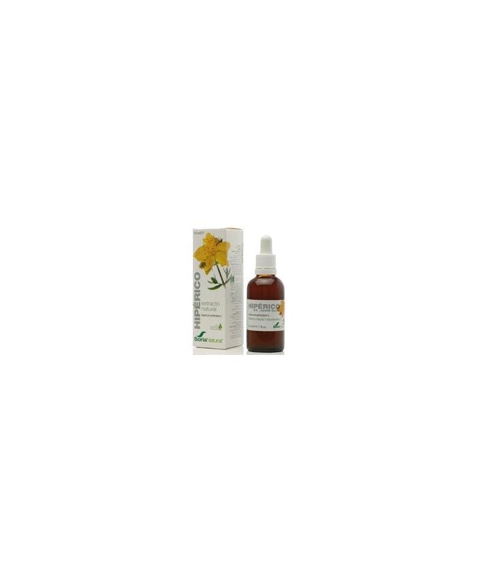 Extracto natural de hojas de *Hypericum perforatum L. en glicerina vegetal.