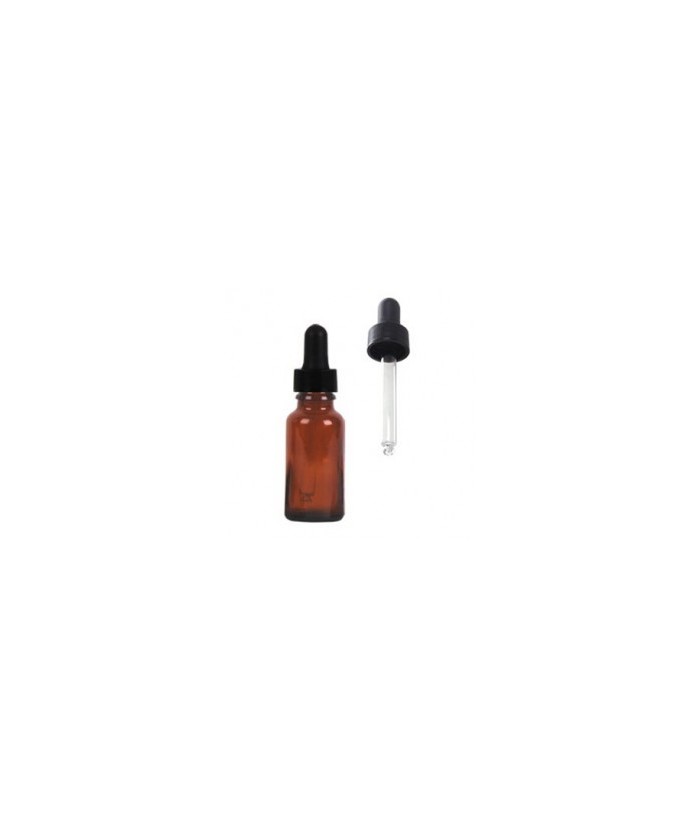 NP.FRASCO VACIO 15 ml.C  GOTERO TOPACIO CRISTAL