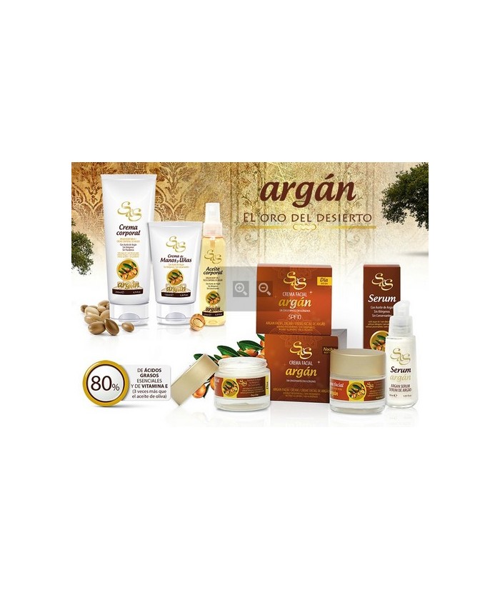 SS.CREMA FACIAL ARGAN SPF10 50 Ml.