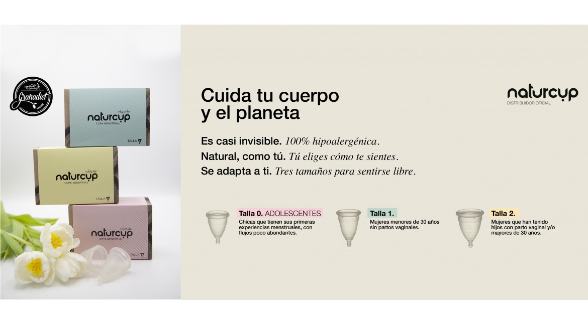 COPAS MENSTRUALES NATURCUP