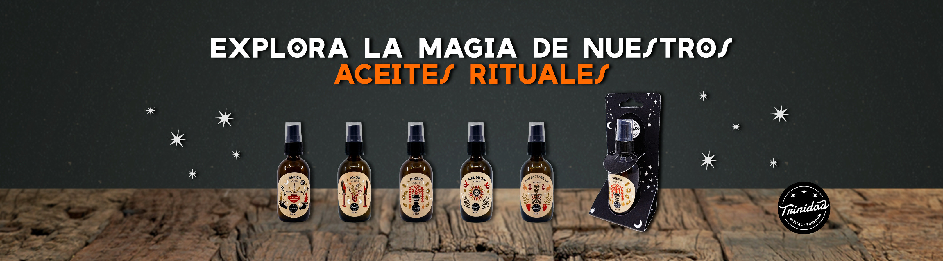 Explora la magia de nuestros Nuevos Aceites Rituales