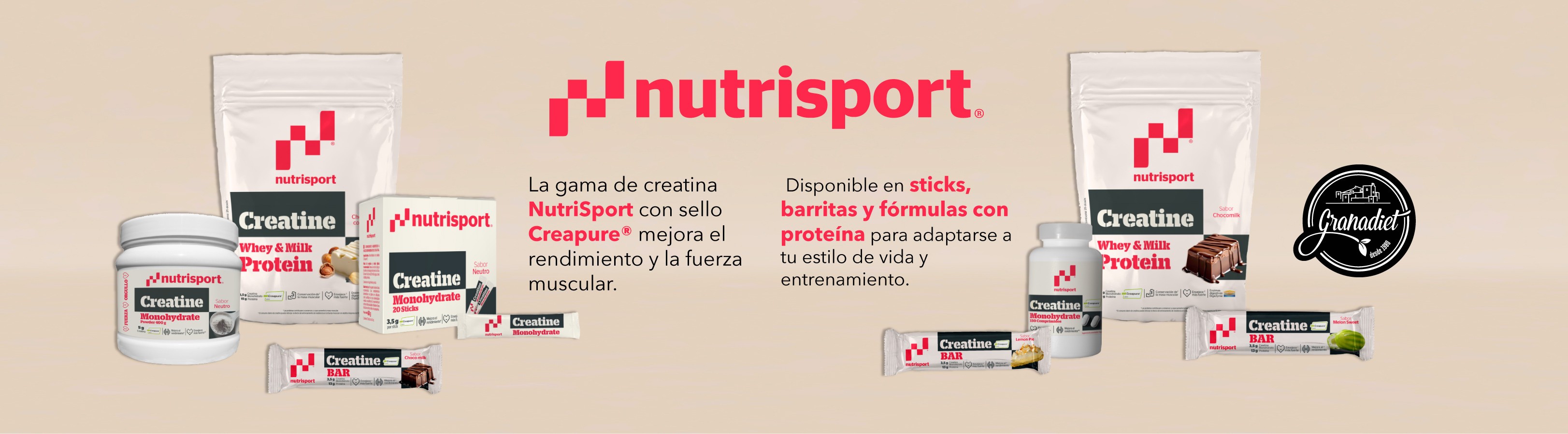 Creatina Nutrisport