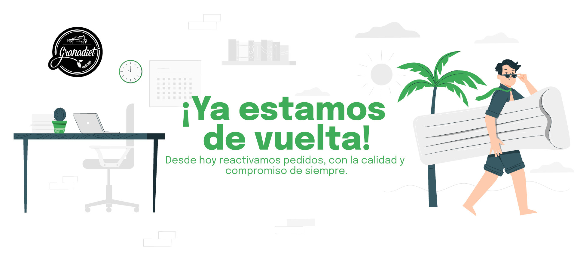 ¡Ya estamos de vuelta!